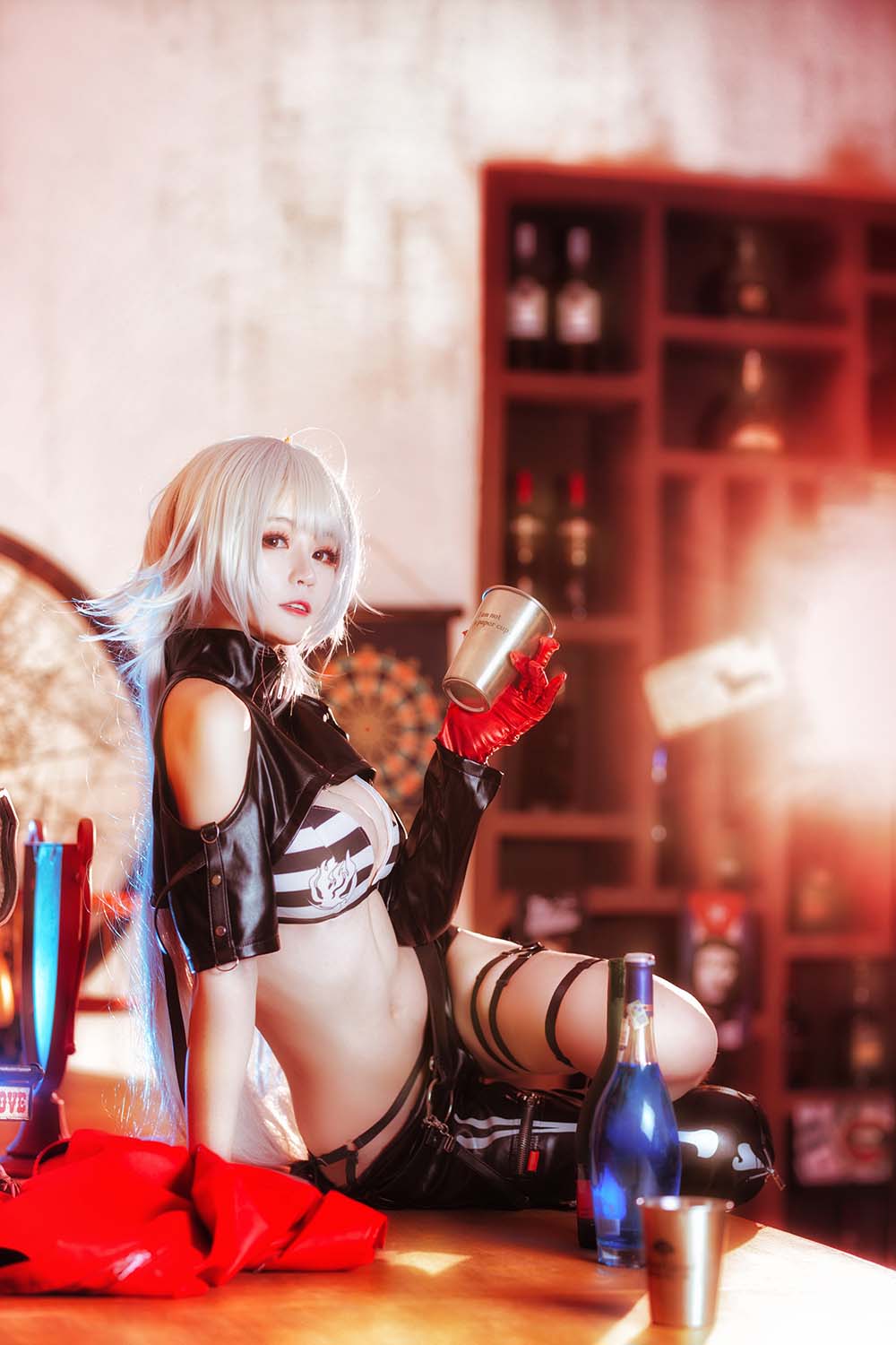 yui金鱼 – 贞德 Cosplay-第2张