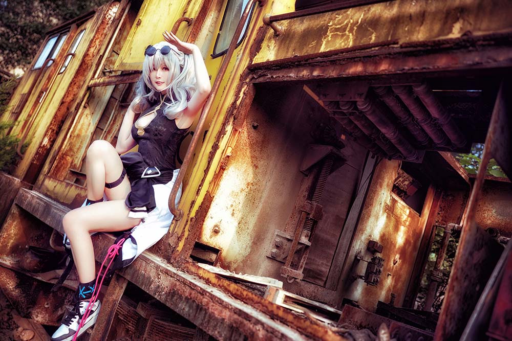 yui金鱼 – 食铁兽 Cosplay-第2张
