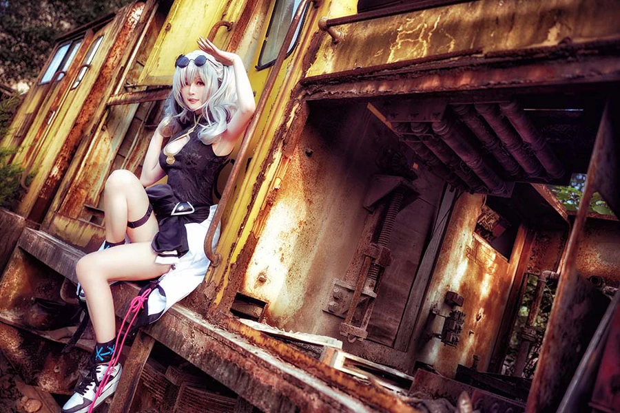 yui金鱼 – 食铁兽 Cosplay-第2张
