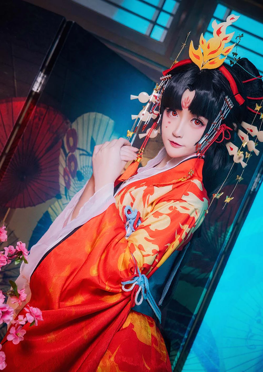 yui金鱼 – 蝶步韶华 Cosplay-第1张