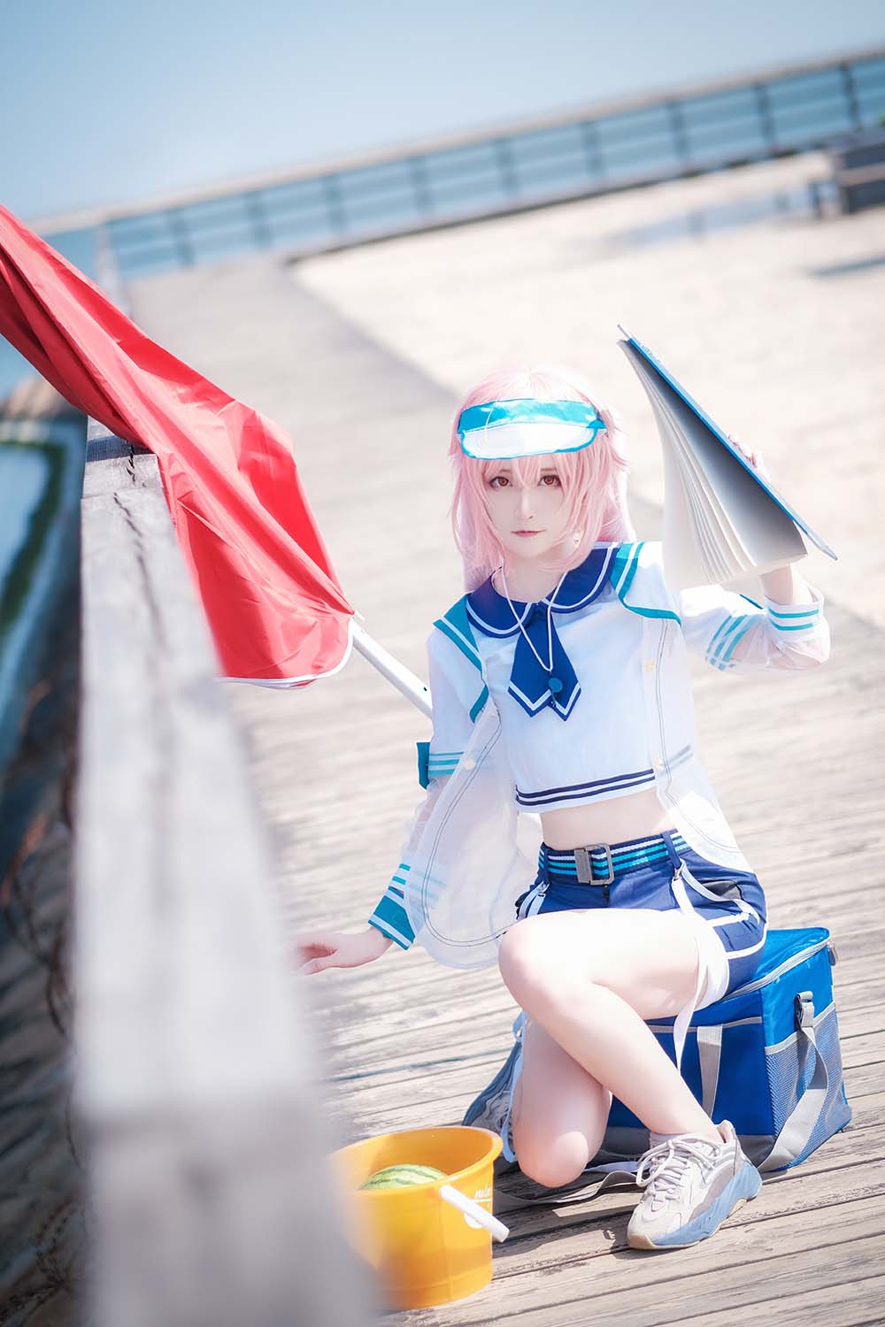 yui金鱼 – 安塞尔 Cosplay-第2张