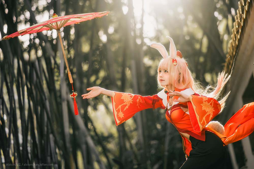 桜桃喵 – 公孙离 Cosplay-第1张
