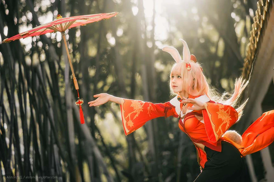 桜桃喵 – 公孙离 Cosplay-第1张