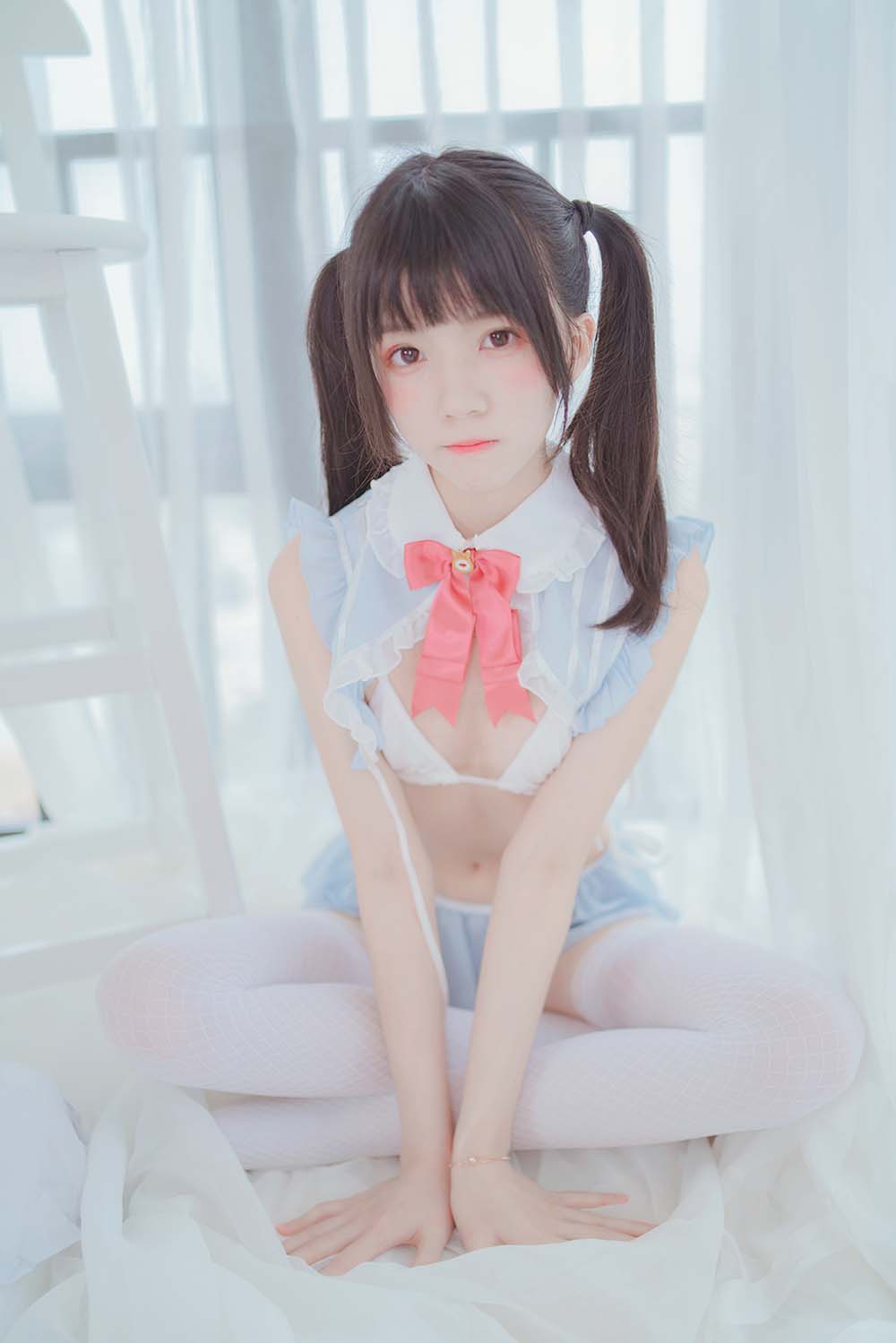 桜桃喵 – 爱丽丝的兔子 Cosplay-第1张