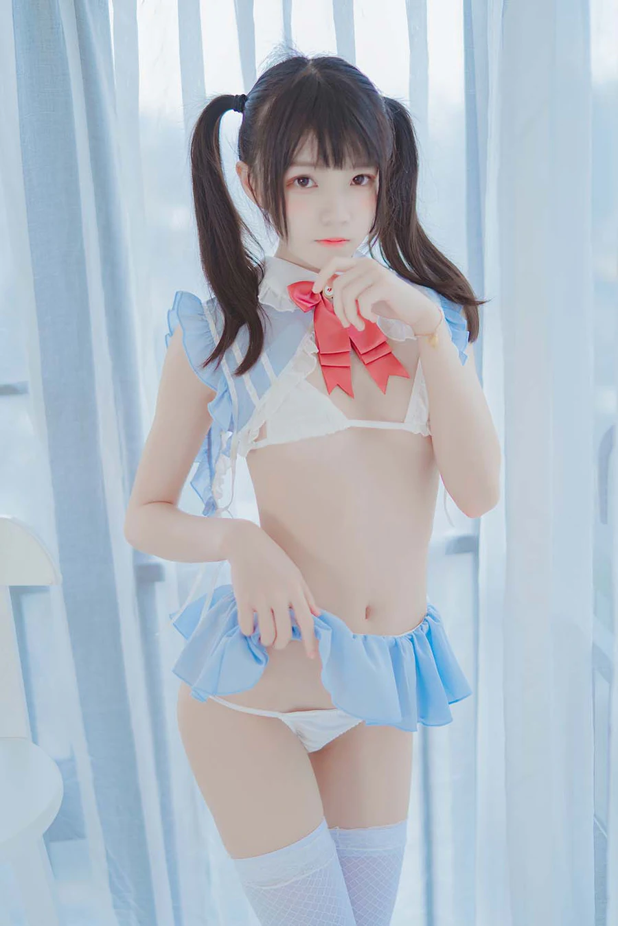 桜桃喵 – 爱丽丝的兔子 Cosplay-第2张
