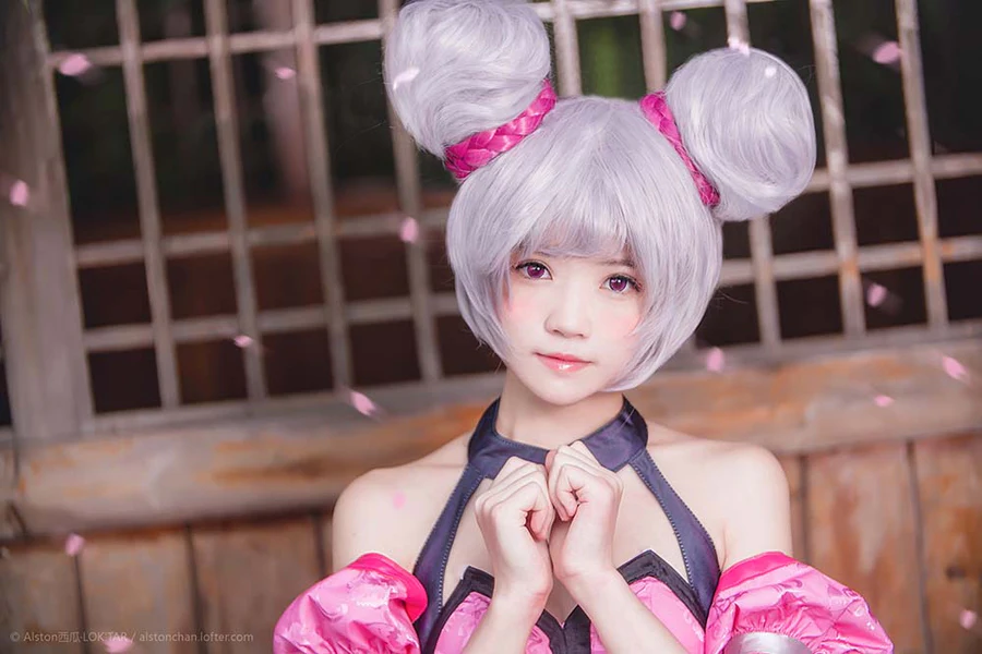 桜桃喵 – 恋之微风 Cosplay-第1张