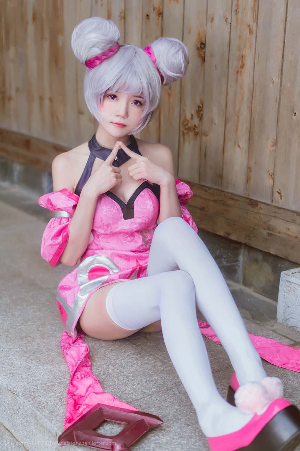桜桃喵 – 恋之微风 Cosplay-第2张
