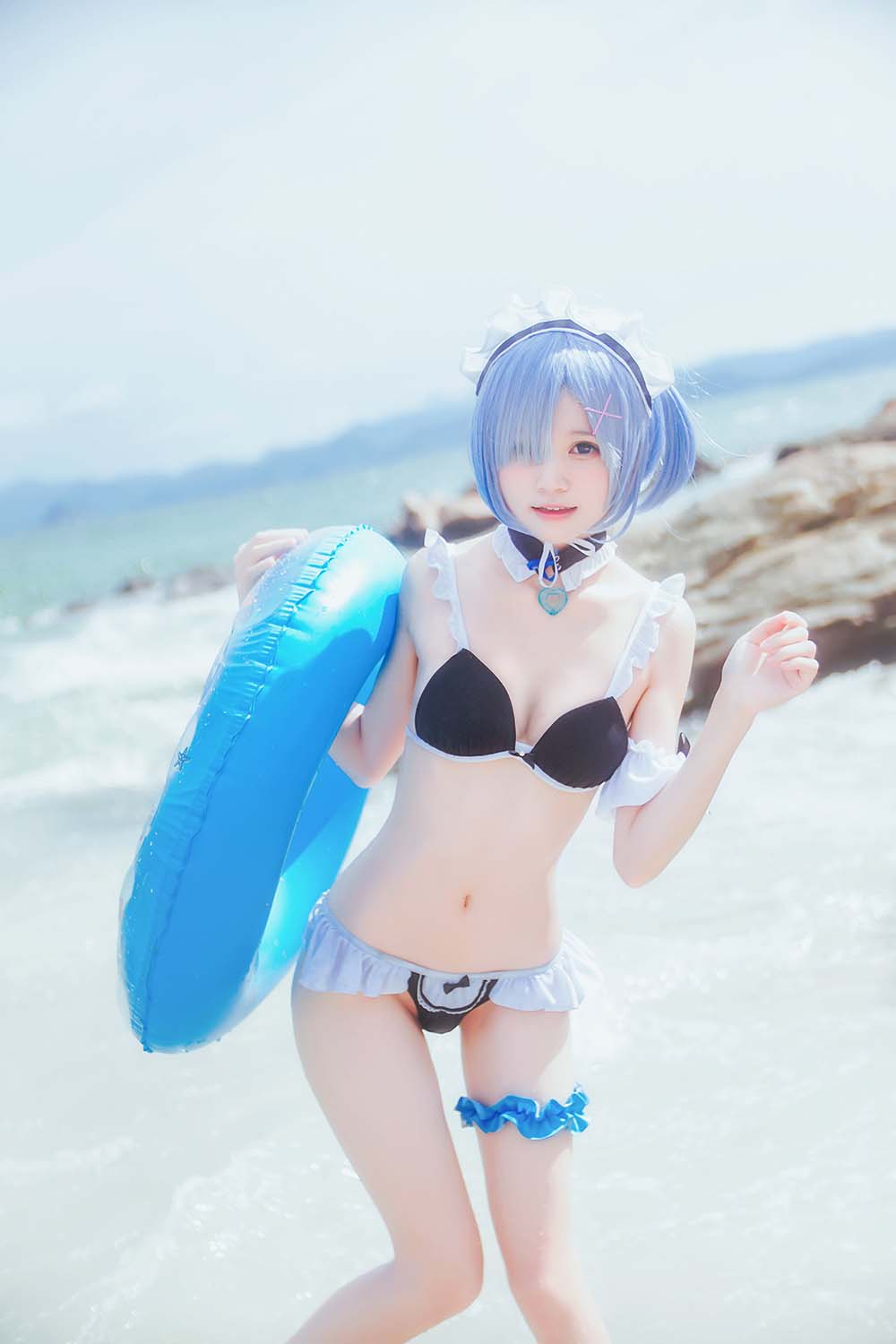 桜桃喵 – 蕾姆COS Cosplay-第2张