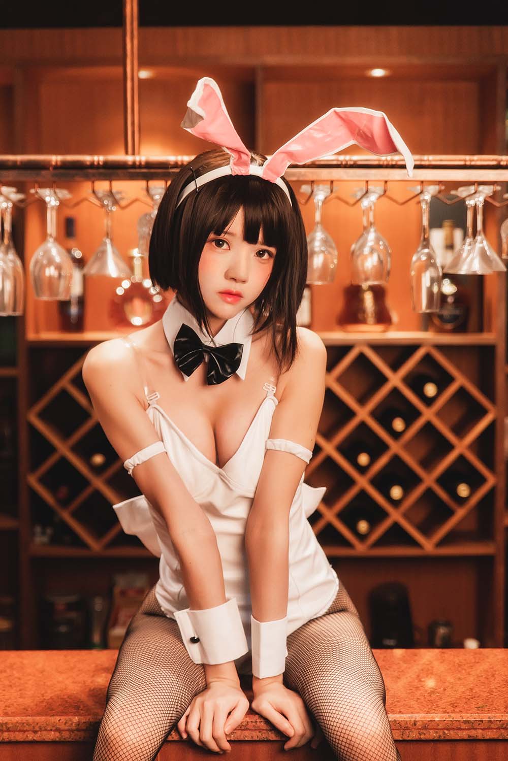 桜桃喵 – 加藤惠兔女郎 Cosplay-第2张