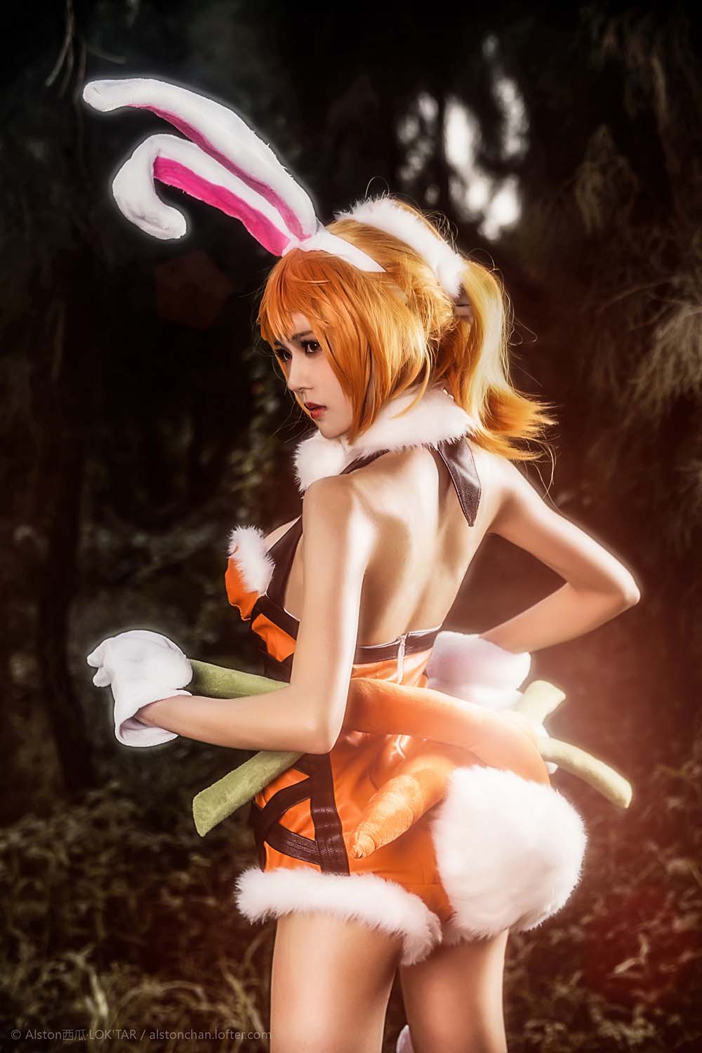 桜桃喵 – 花木兰兔女郎 Cosplay-第2张