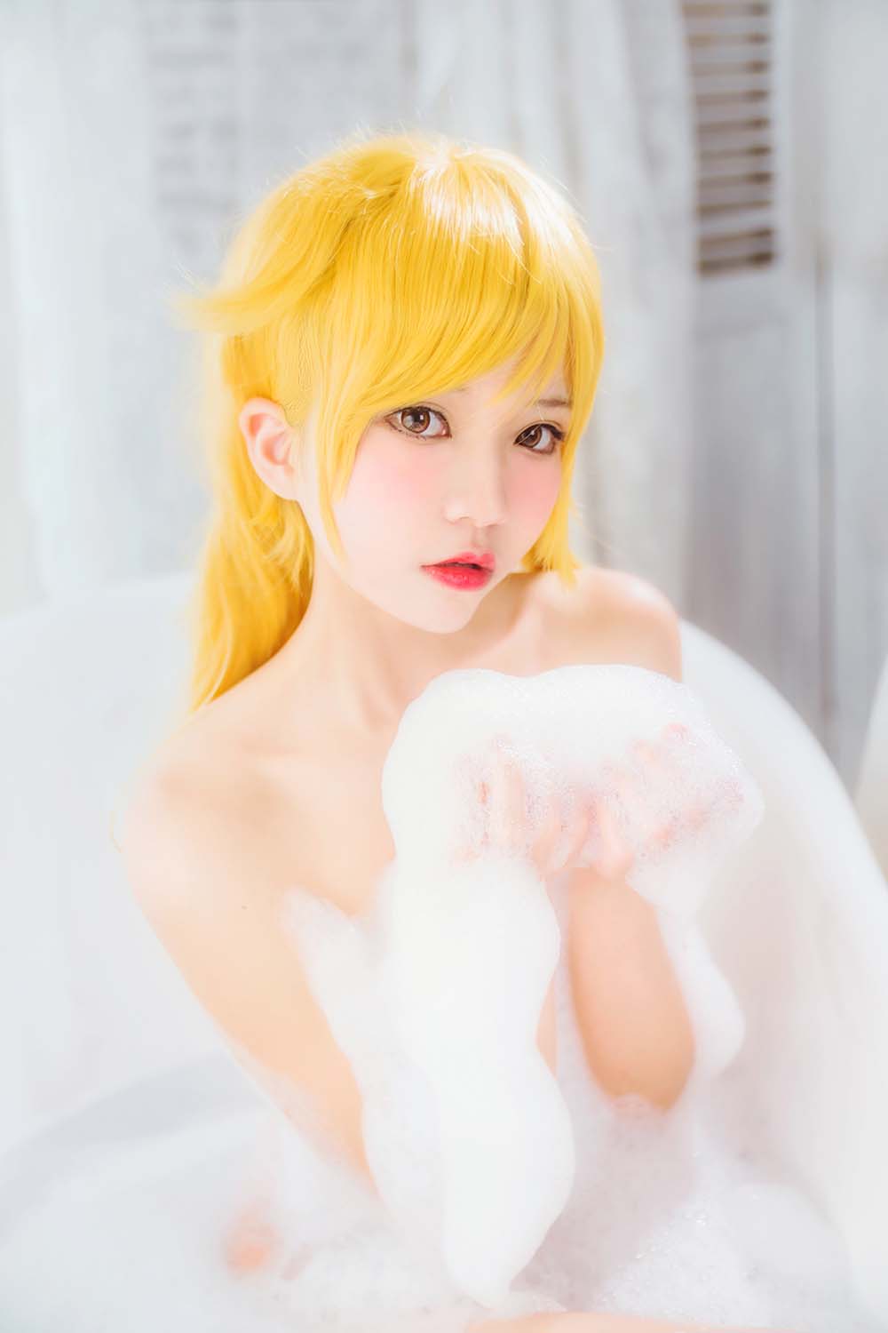 桜桃喵 – 小忍浴缸 Cosplay-第1张