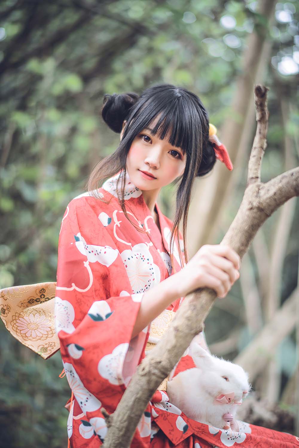 桜桃喵 – 夏日祭 Cosplay-第1张