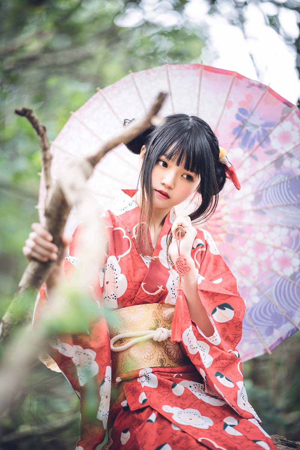 桜桃喵 – 夏日祭 Cosplay-第2张