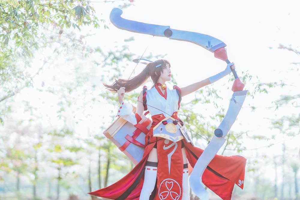 桜桃喵 – 王者荣耀伽罗 Cosplay-第1张