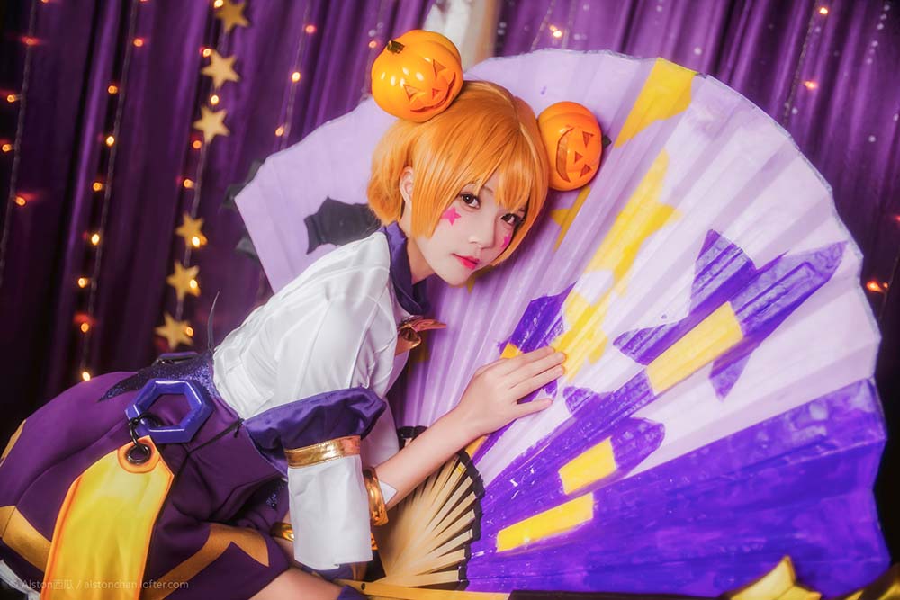桜桃喵 – 万圣前夜 Cosplay-第2张