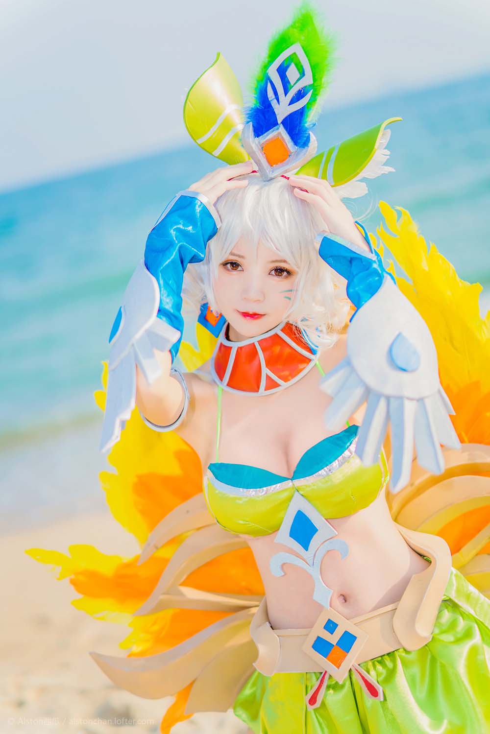 桜桃喵 – 热情桑巴 Cosplay-第1张