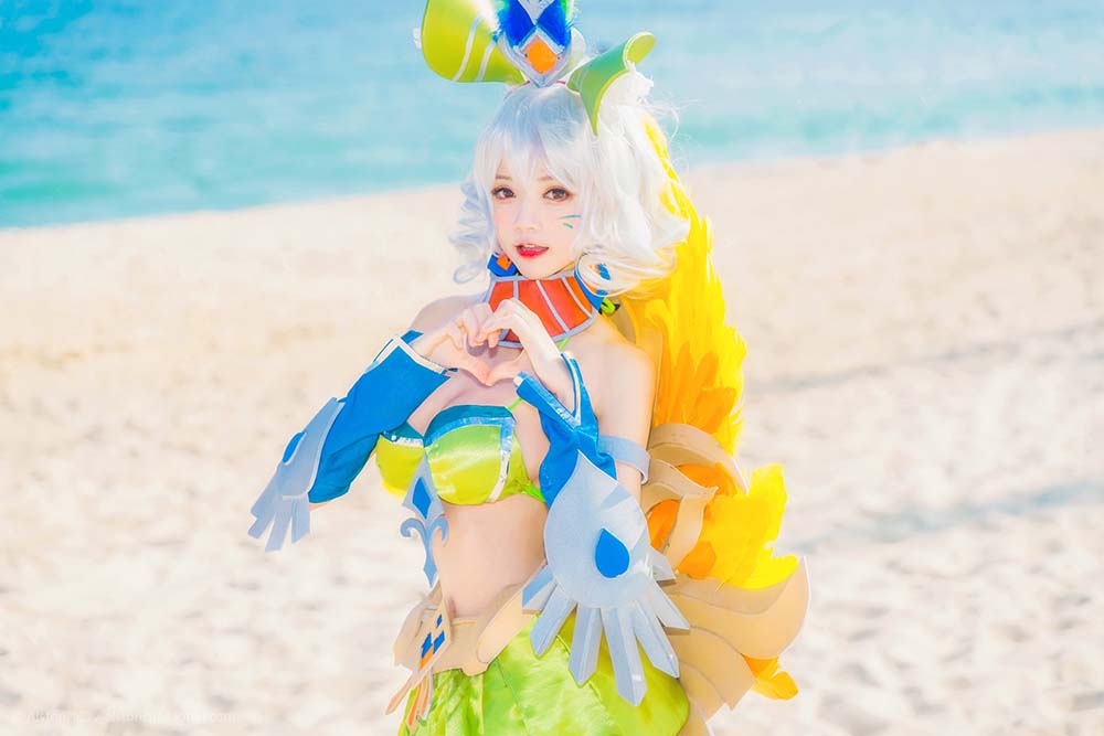 桜桃喵 – 热情桑巴 Cosplay-第2张