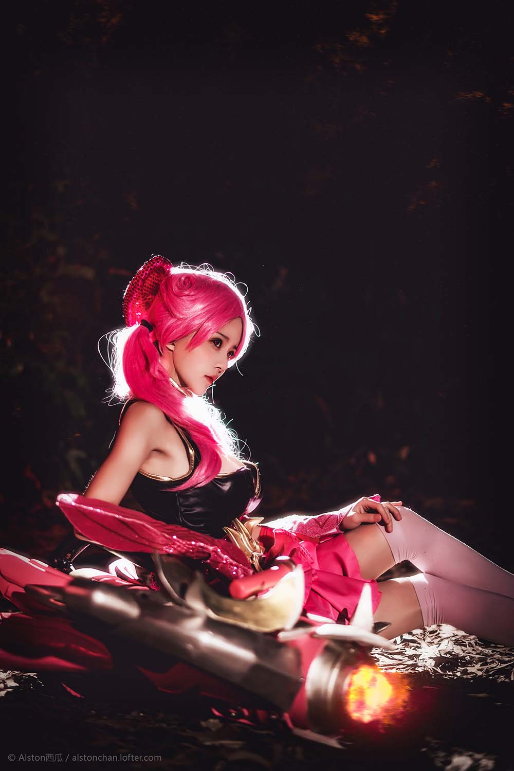 桜桃喵 – 蔷薇恋人 Cosplay-第1张