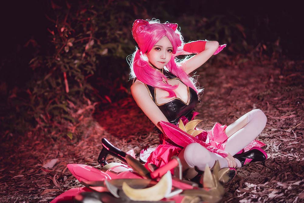 桜桃喵 – 蔷薇恋人 Cosplay-第2张