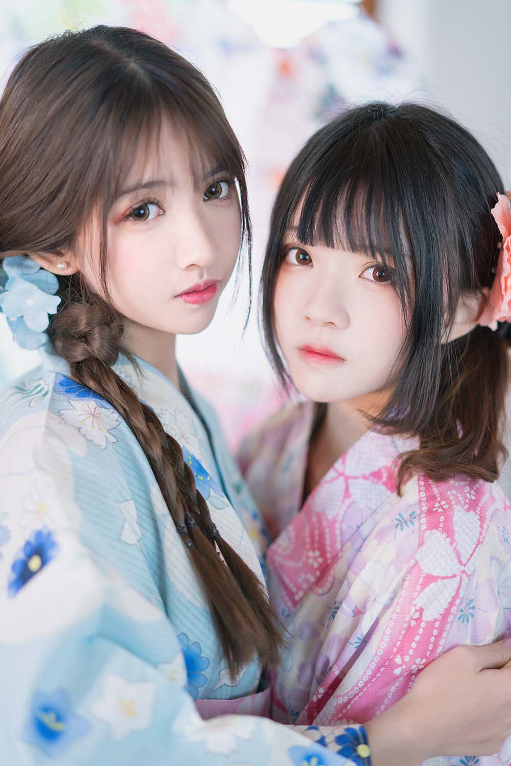 桜桃喵&鳗鱼霏子 – 双人 Cosplay-第1张