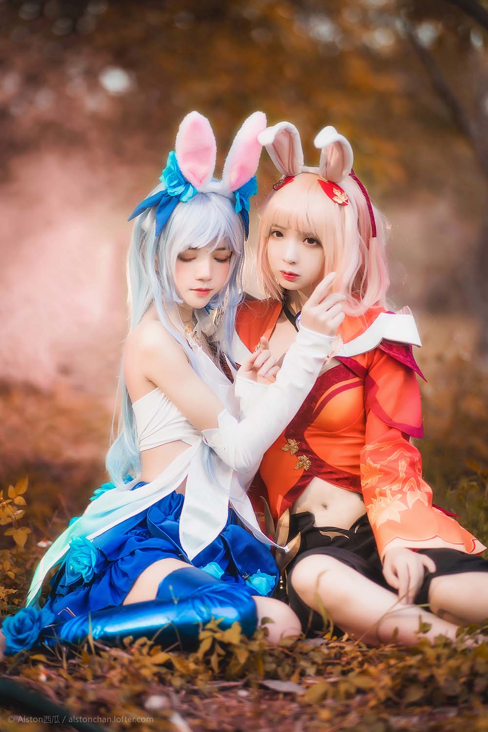 桜桃喵&疯猫ss – 花开长安 Cosplay-第2张