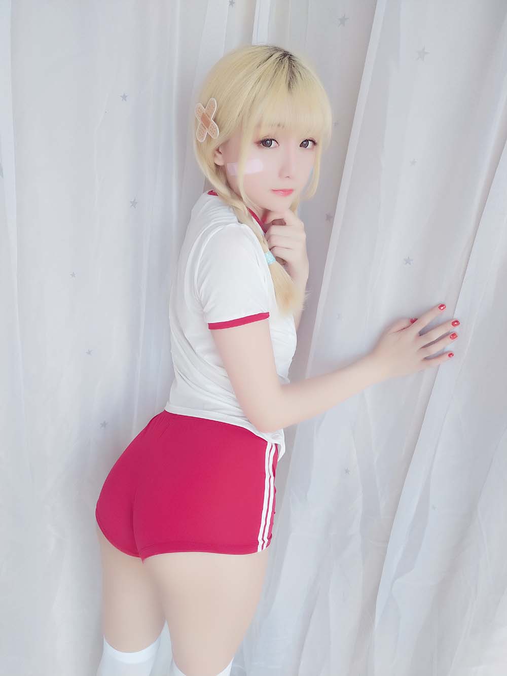 星之迟迟 VOL.13 弱气学园包 Cosplay-第1张