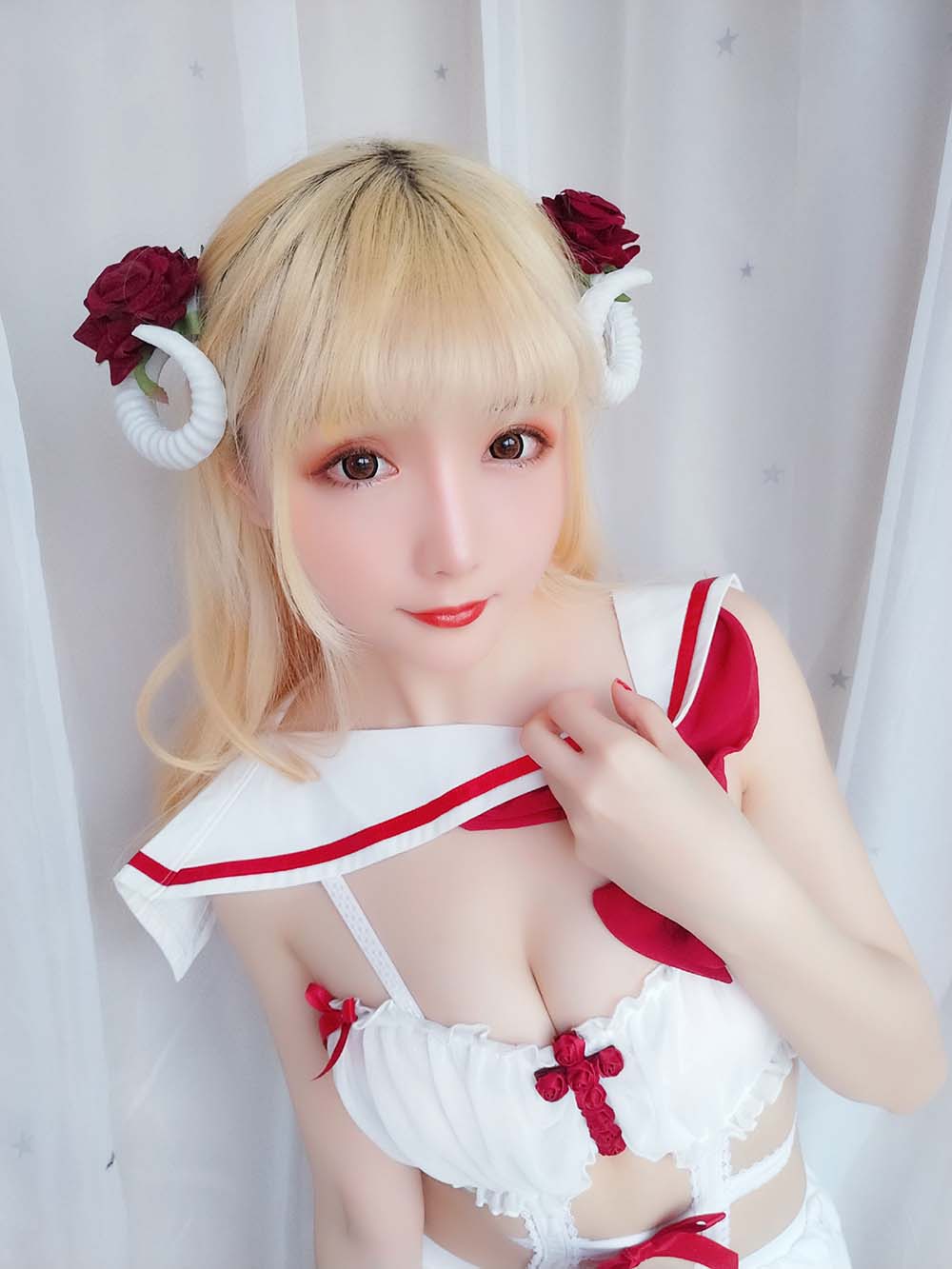 星之迟迟 VOL.08 玫瑰月光包 Cosplay-第1张