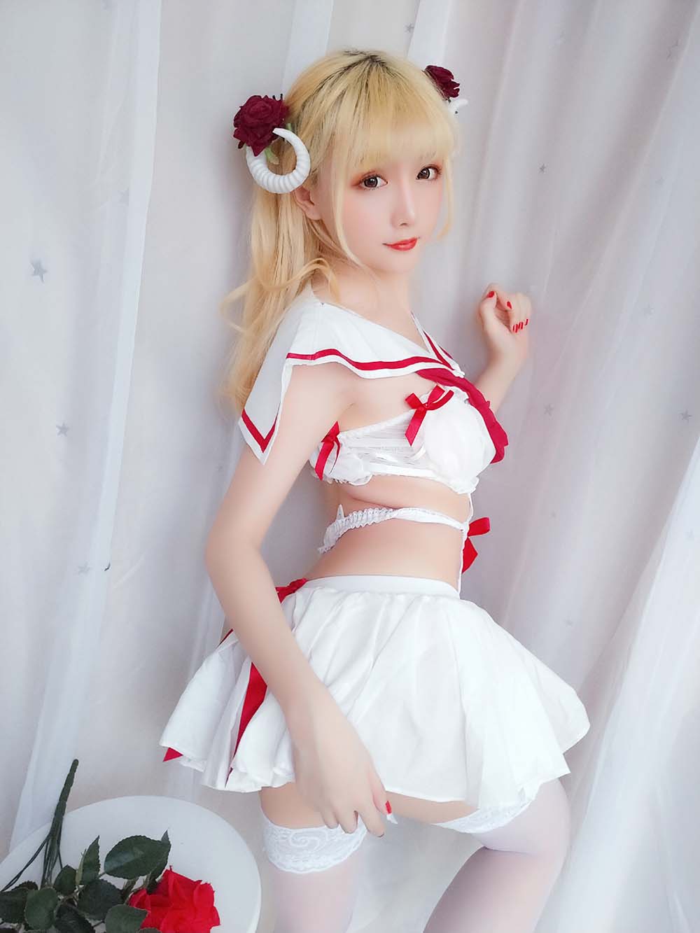 星之迟迟 VOL.08 玫瑰月光包 Cosplay-第2张
