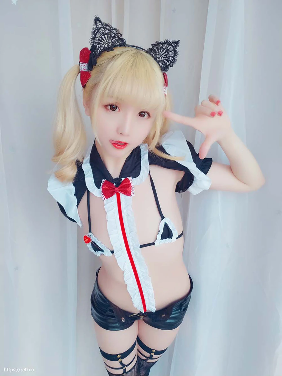 星之迟迟 VOL.04 元气女仆包 Cosplay-第2张