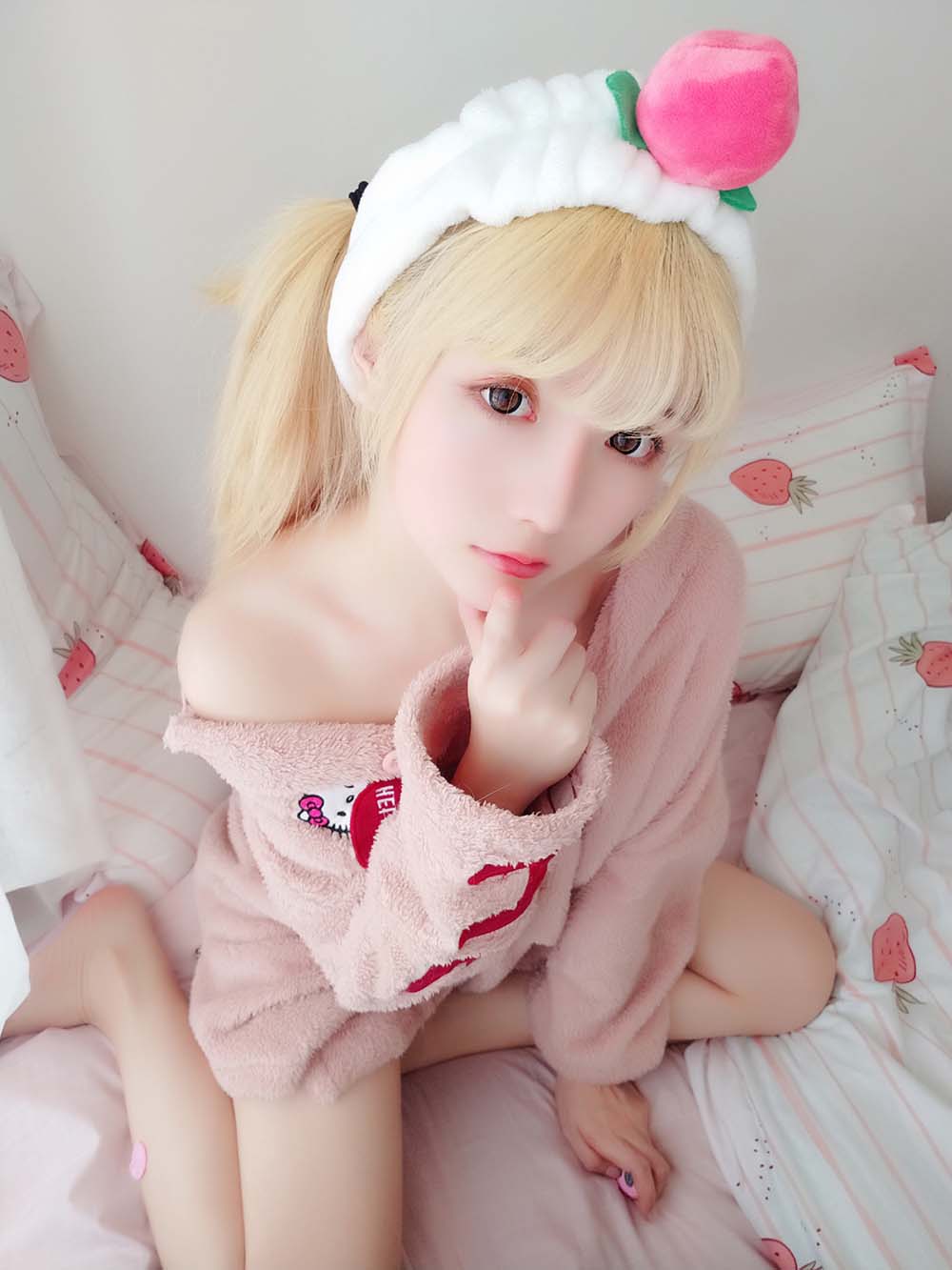 星之迟迟 VOL.01 粉红泡泡包 Cosplay-第3张