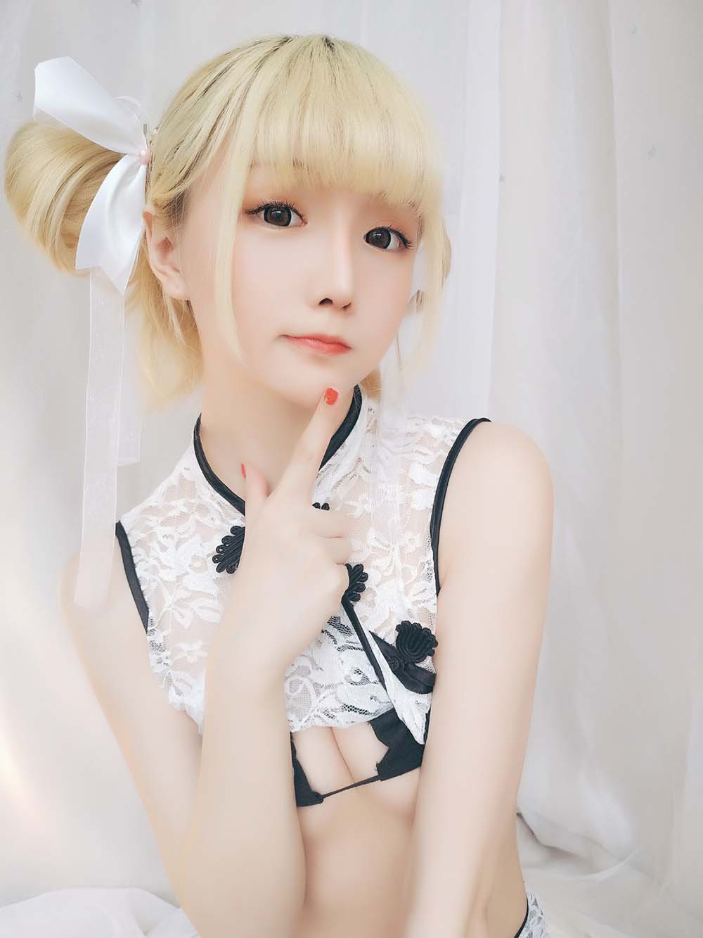 星之迟迟 VOL.16 熊猫旗袍 Cosplay-第2张
