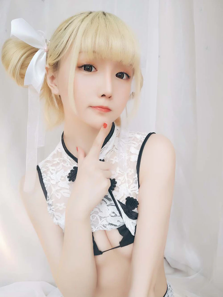 星之迟迟 VOL.16 熊猫旗袍 Cosplay-第2张