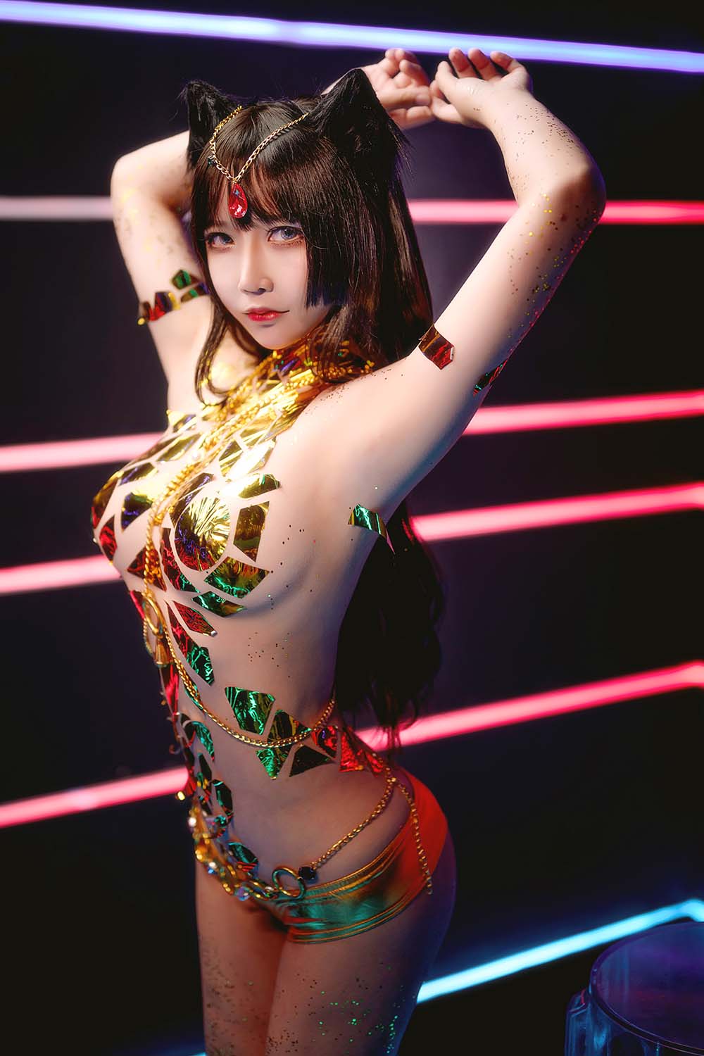 抱走莫子 – 金色传说 Cosplay-第1张