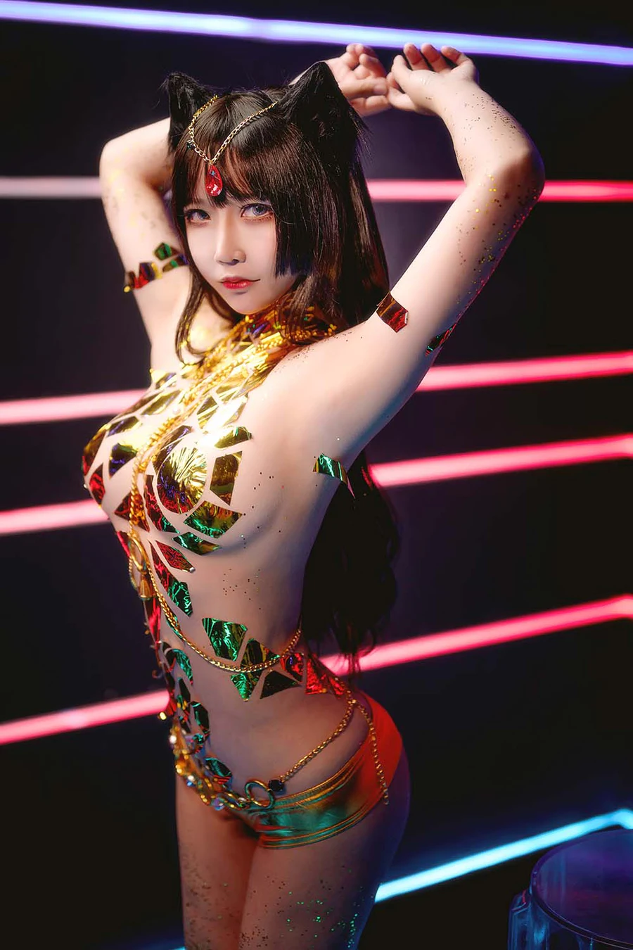 抱走莫子 – 金色传说 Cosplay-第1张