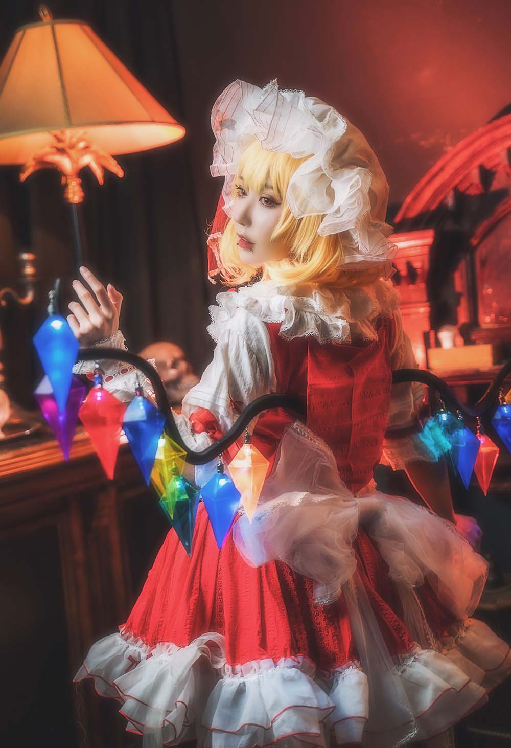 阿包也是兔娘 – 芙兰朵露 Cosplay-第1张