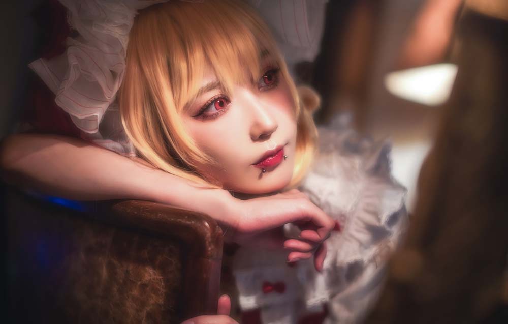 阿包也是兔娘 – 芙兰朵露 Cosplay-第2张