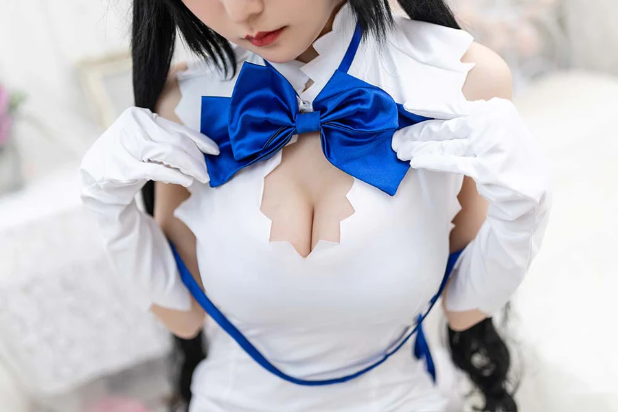 香草喵 – 赫斯提亚 Cosplay-第2张