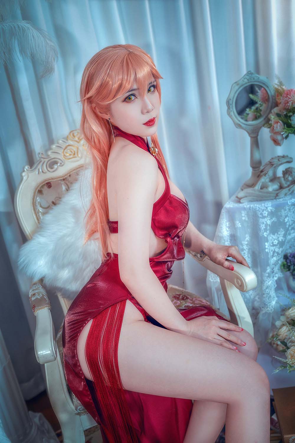 羊大真人 – 少女前线 OTs-14 晚宴的统治者 Cosplay-第2张