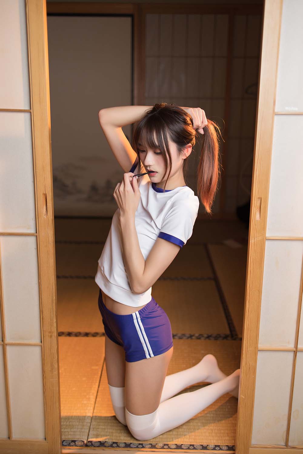[YITUYU艺图语]2022.05.16 体操服少女 兔子Zzz不吃胡萝卜 YITUYU艺图语-第2张