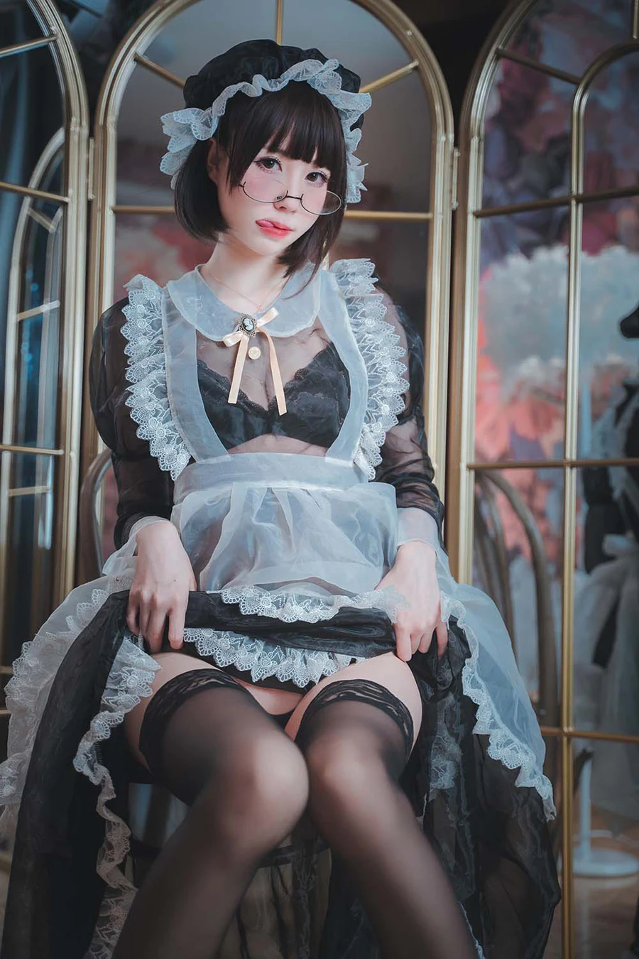 西园寺南歌 – 透明女仆 Cosplay-第1张