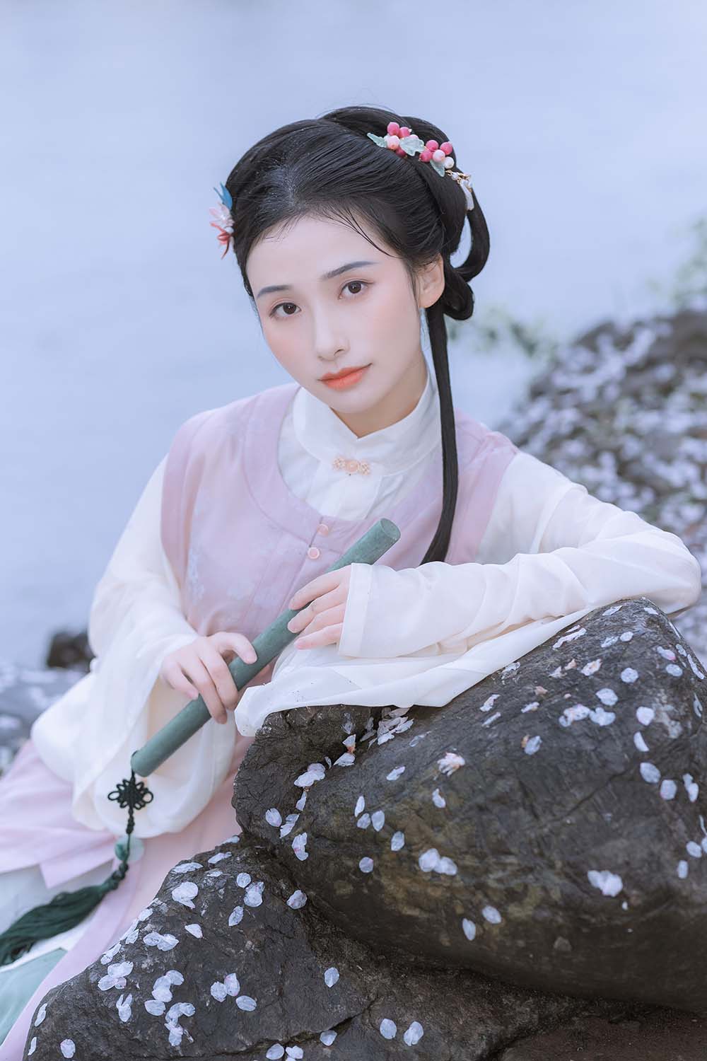 [YITUYU艺图语]2022.05.25 雨樱花 眸小妖 YITUYU艺图语-第1张