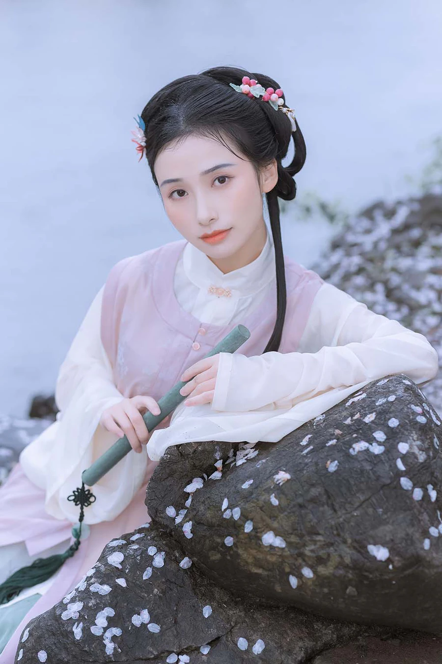[YITUYU艺图语]2022.05.25 雨樱花 眸小妖 YITUYU艺图语-第1张
