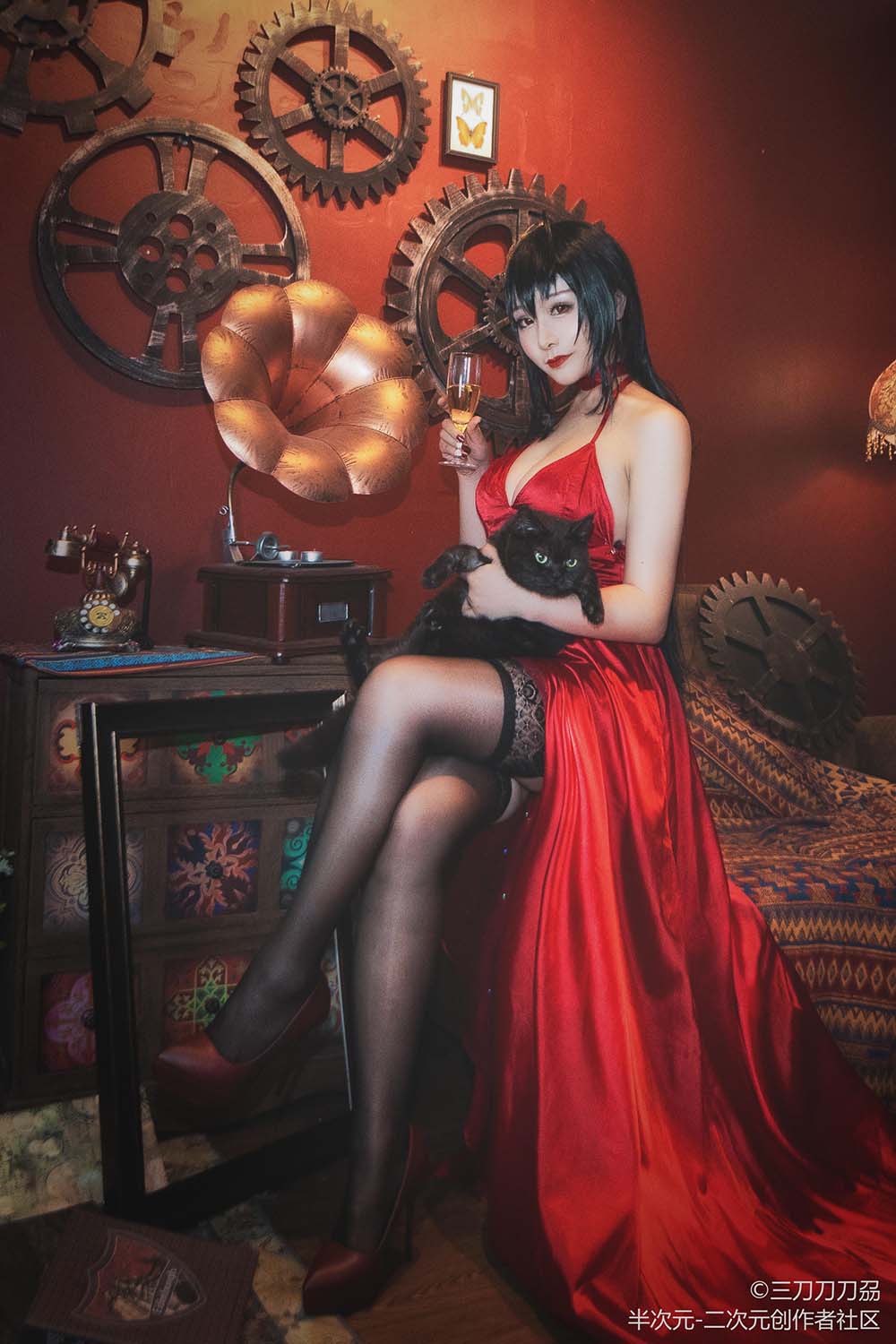 三刀刀Miido – 大风 Cosplay-第1张
