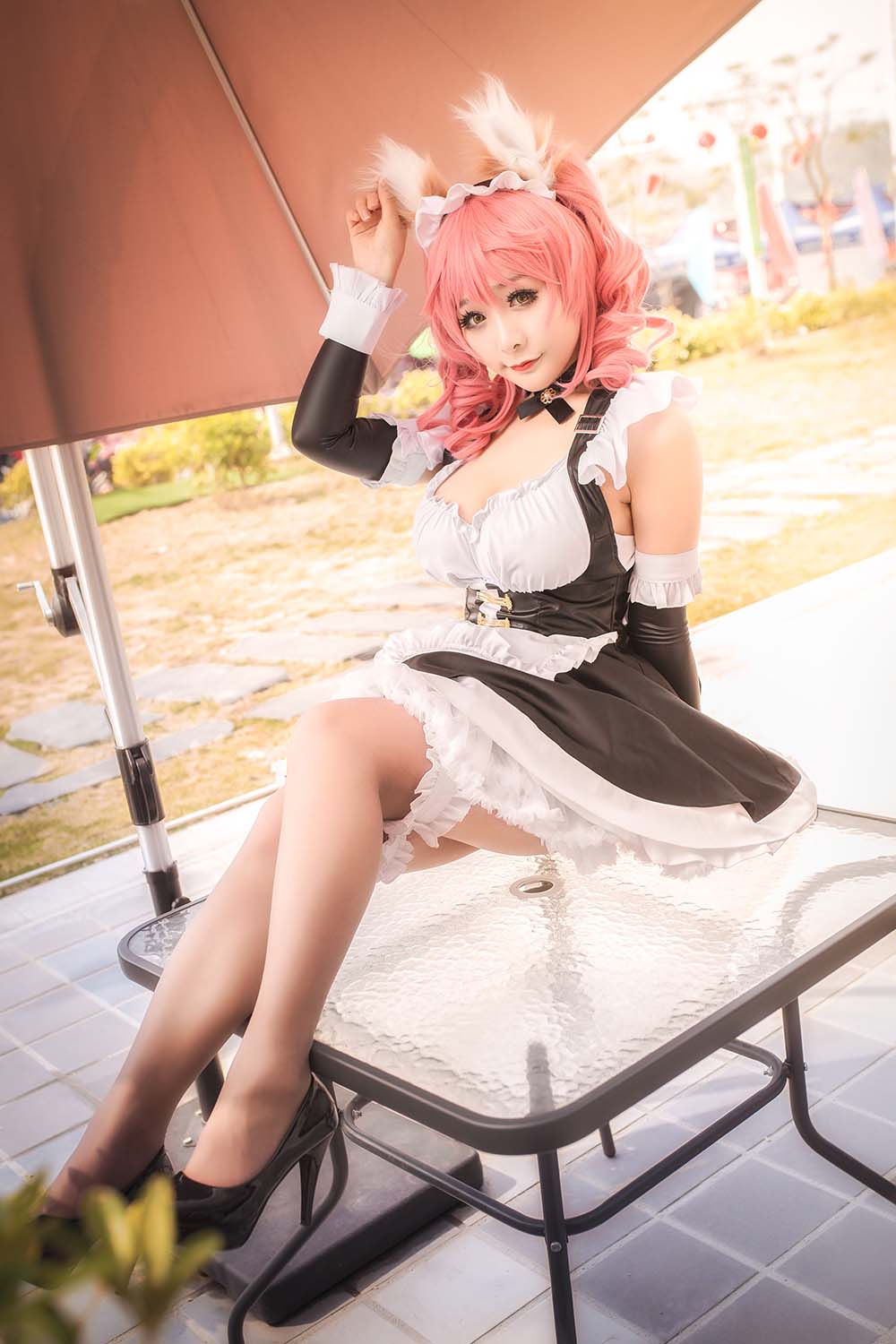 三刀刀Miido – Fate Extra-玉藻前 Cosplay-第2张