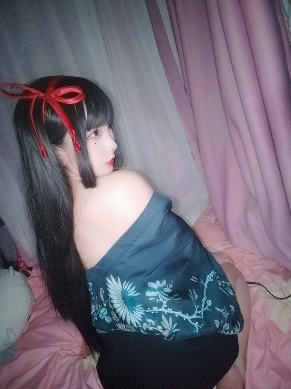 古川kagura – 浴衣 Cosplay-第1张