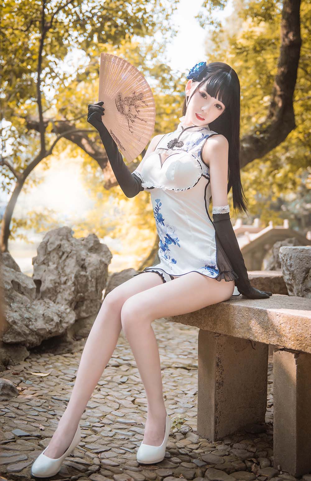 你的负卿 – 瓶儿 旗袍 Cosplay-第1张
