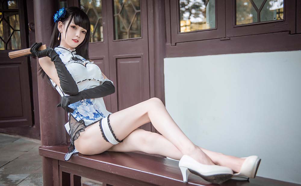 你的负卿 – 瓶儿 旗袍 Cosplay-第2张