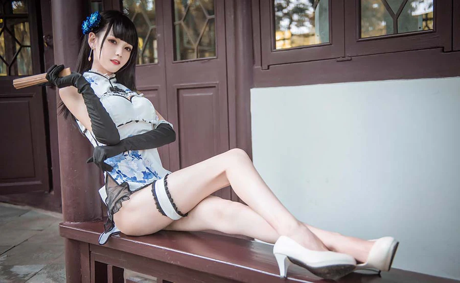 你的负卿 – 瓶儿 旗袍 Cosplay-第2张