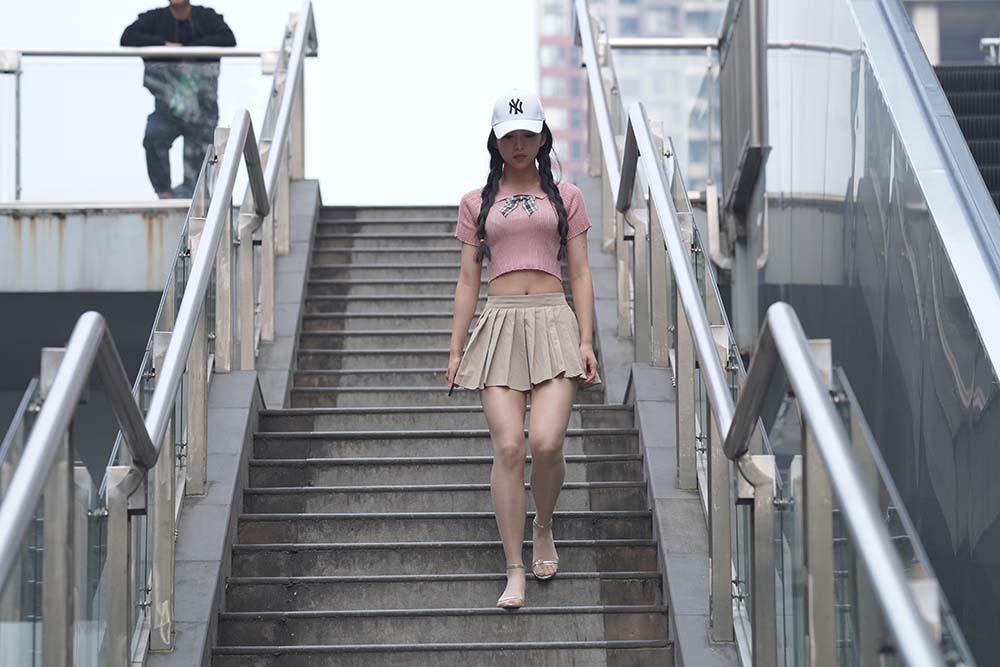 精选街拍作品 NO.1322 凯恩街拍作品 – 甜甜的双马尾女孩 街拍-第2张