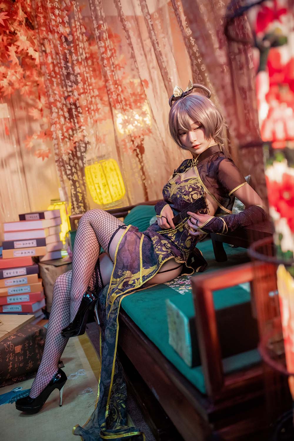 铁板烧鬼舞w – 洛天依 Cosplay-第2张